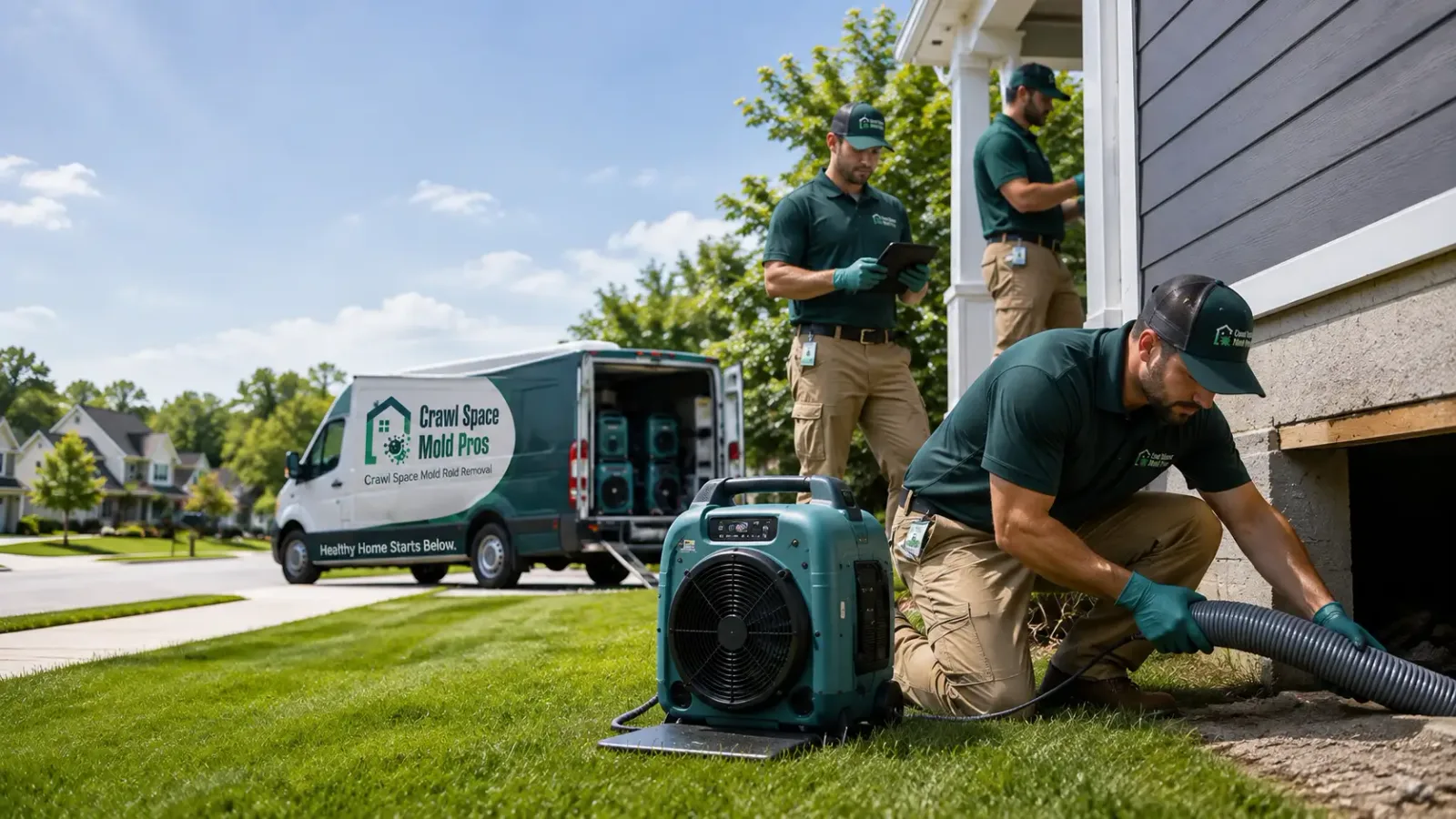 Crawl Space Mold Removal in Traverse City, MI